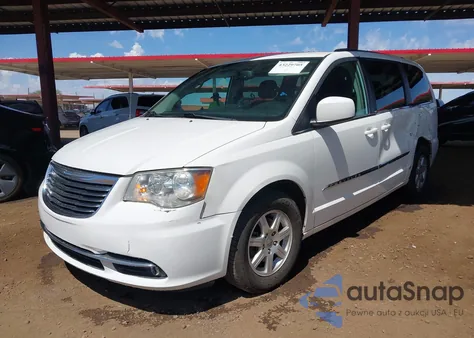 2012 Chrysler Town & Country Touring из США, поврежденный, VIN 2C4RC1BG7CR282212